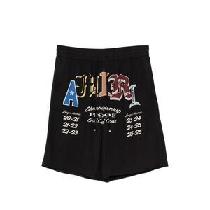 Amiri Black Shorts - Track & Running Shorts Men